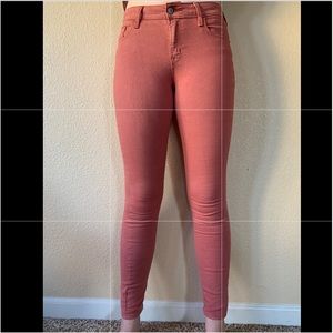 Salmon Old Navy Skinny Pants